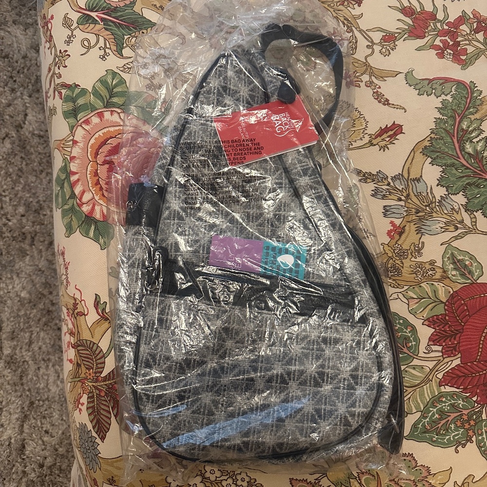 NWT AmeriBag Healthy Back Bag 17" wool special edition bag w/leather strap - Picture 13 of 13
